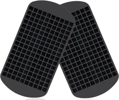 Image de Moule à glaçons en silicone pour 160 mini-glaçons (1 x 1 cm) – Idéal pour les cocktails, le whisky et les boissons