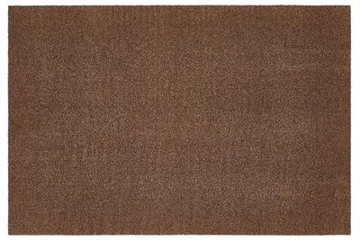 Deurmat aus Katoen, Braun, 100 x 150 cm, rechteckig