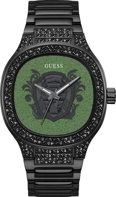 Produktbild von Guess Kingdom GW0565G2 Herrenuhr, Edelstahl, Kristallverzierung