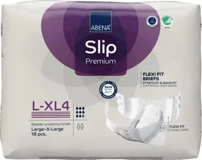 Image de Abena Slip Flexi Fit 4 L/XL - 1 paquet de 18 protections