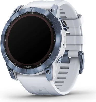 Image de Montre connectée Garmin FENIX® 7X SOLAR TITAN 010-02541-15 : Bluetooth, GPS, cardiofréquencemètre