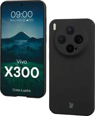 Produktbild von Handyhülle für Vivo X300, Bizon Case Lupka, Schwarz