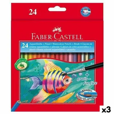 Produktbild von Aquarellstifte Faber-Castell Bunt (3 Stück)