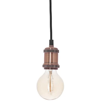 Immagine prodotto di Lampadina decorativa gialla appesa con pendente retrò