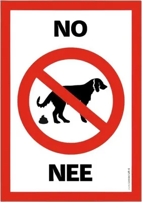Produktbild von CombiCraft Schild 'Hundekotverbot' 21x30 cm