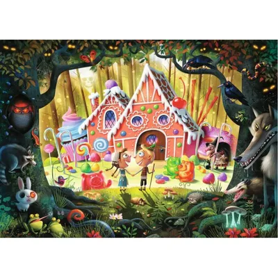 Zdjęcie produktu dla Ravensburger Puzzle 16950 - Jaś i Małgosia - 1000-elementowa układanka dla dorosłych i dzieci w wieku od 14 lat