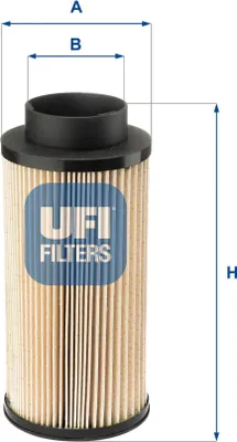 Produktbild von Kraftstofffilter UFI 26.010.00 für SCANIA 4 - series Filtereinsatz