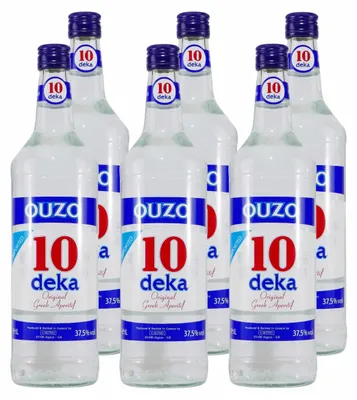 Produktbild von Ouzo Deka 10 - Original Grperitif (6 x 1,0L)