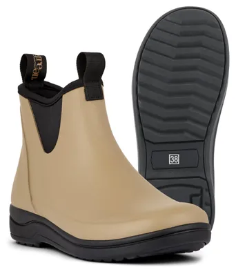 Produktbild von Green Comfort Gummistiefel Damen Halbhoch Wasserdicht, Taupe, 41 EU