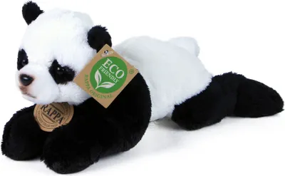 Immagine prodotto di Peluche panda sdraiato 18 cm ECO-FRIENDLY
