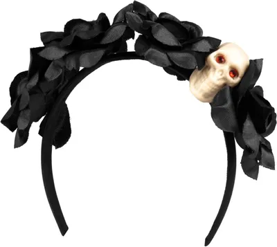 Produktbild von Boland 97007, Karnevals-Tiara, Erwachsener, Weiblich, Acryl, Polyester, Polyethylen, Polypropylen (PP), Schwarz, 30 g