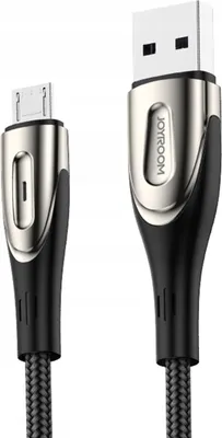 Obrázok produktu pre Kábel USB-A - Micro-USB Joyroom - kábel na rýchle nabíjanie s indikátorom nabíjania Čierny 1,2 m kábel