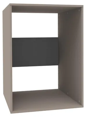 Produktbild von Fackelmann Trockner/Waschmaschinen-Aufsatz 65 x 90 x 65 cm, Kaschmir, Kombinierbar & Stabil, Kombinierbar mit weiteren Hauswirtschaftsraumschränken, Stabile Konstruktion