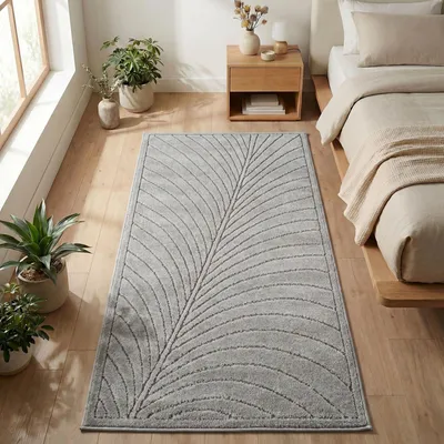 Immagine prodotto di Carpetsale24 Tappeto da Esterno Design Boho Moderno Effetto 3D Resistente ai Raggi UV Ideale per Terrazza Soggiorno Cucina, Dimensioni: 80x150 cm