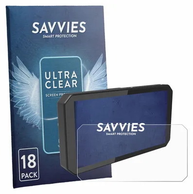 Produktbild von 18x Für Innovv N1 Pro 5.99" Schutzfolie Savvies Displayschutz Display Schutz Folie Klar Transparent