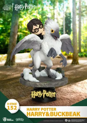 Obrázek produktu pro Harry Potter D-Stage PVC dioráma Harry a Buckbeak 16 cm