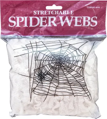 Produktbild von EUROPALMS Halloween Spinnennetz weiß 50g