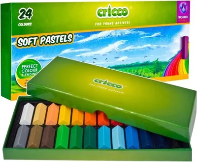 Produktbild von Cricco Trockenpastell-Set. 24-Farben. Cr491K24