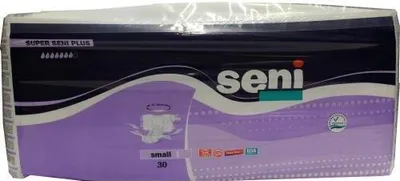 Produktbild von Seni Plus Inkontinenzwindeln, Größe S, 30er Packung - Hoher Tragekomfort und Sicherheit für Erwachsene