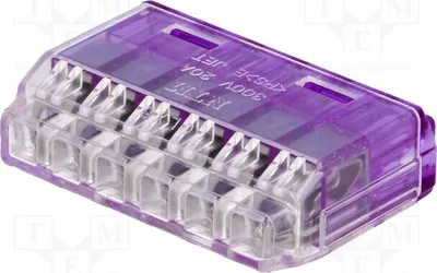 Produktbild von 10x Installation Schnellklemm QLX  1,5÷2,5mm2 600V QLX 6- Schnell-Anschlüsse