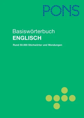 Produktbild von PONS Basiswörterbuch Englisch. Englisch-Deutsch /Deutsch-Englisch