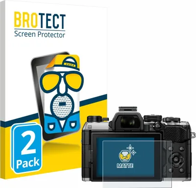 Produktbild von 2x BROTECT Schutzfolie für Olympus OM System OM-5 Mark II Displayschutz Displayschutzfolie Folie Matt Entspiegelungsfolie