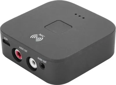 Bluetooth-Empfänger – 3,5-mm-Audioadapter – Bluetooth 5.0 – 20 m Reichweite – NFC