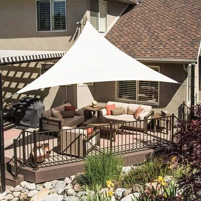 Produktbild von Famanu Rechteckiges Sonnensegel mit UV-Schutz und Wasserabweisung - für Garten oder Terrasse