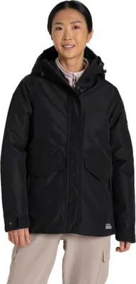 Produktbild von Craghoppers Co2renu Sally Jacke Schwarz 38 Damen Schwarz 38