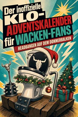 Produktbild von Der inoffizielle Klo-Adventskalender für Wacken-Fans