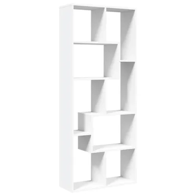 Zdjęcie produktu dla Regał przegroda, biały, 67x25x161,5 cm, materiał drewnopochodny