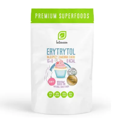 Obrázek produktu pro Intenson Sladidlo Erythritol - Bezkalorická sladidla alternativa, 250 g
