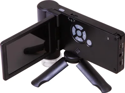 Produktbild von Levenhuk DTX 700 Mobi, Digitales Mikroskop, Schwarz, Kunststoff, LCD, MicroSD (TransFlash), 1200x
