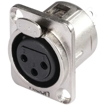 Image de Fiche de montage Hicon XLR 3 broches HI-X3DF