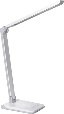 Zdjęcie produktu dla BELIANI Lampka biurkowa LED biała materiał syntetyczny regulacja temperatury i jasności światła ściemniacz do home office