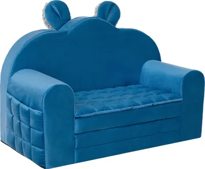Immagine prodotto di Divano per bambini, divano letto, divano, poltrona per bambini, poltrona, divano, divano per bambini, camera per bambini, pieghevole, mobili in schiuma, 71x35/91x48 cm, blu