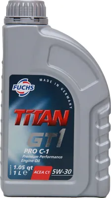 Produktbild von FUCHS TITAN GT1 PRO C-1 für 5W-30 1 Liter Motoröl Motorenöl WSS-M2C934-B STJLR.03.5005 Öl