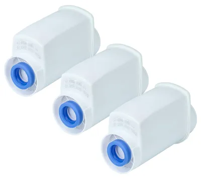 Produktbild von vhbw 3x Wasserfilter Filter kompatibel mit Siemens TI905201RW, TI907201RW, TI905501DE, TI903209RW, TI313219RW Kaffeevollautomat, Espressomaschine Weiß