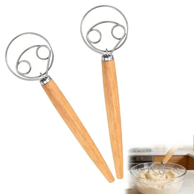 Produktbild von Set mit 2 dänischen Teigschneidern für perfekte Teigverarbeitung