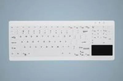 Image de Contour AKTIVE KEY Hygiene Compact Ultraflat Touchpad Keyboa