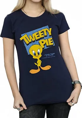 Obrázek produktu pro Looney Tunes - "Classic" tričko pro ženy BI897 (S) (Námořnická modrá)