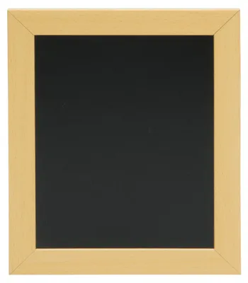 Productafbeelding van Securit® Extra Small houten wandkrijtbord in teak