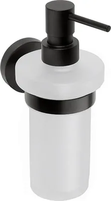 Immagine prodotto di Dispenser di sapone liquido Bemeta Dark 80 x 190 mm 230 ml nero/vetro