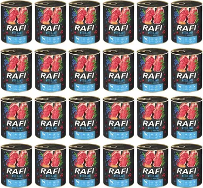 Produktbild von Dolina Noteci Rafi Nassfutter für Hunde mit Lammfleisch - 800g