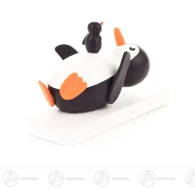 Produktbild von Miniatur Pinguin Vaterglück  Höhe ca 3,5 cm NEU