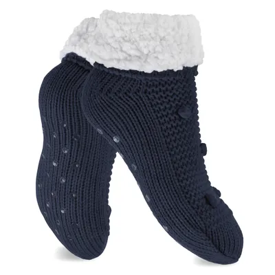 Produktbild von Footstar Damen weiche Winter Socken Stoppersocken ABS - Navy 39-42