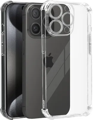 Zdjęcie produktu dla Avizar, przezroczyste, odporne na wstrząsy etui typu bumper dla Apple iPhone 15 Pro Max