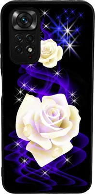 Produktbild von TPU Silikon Hülle für Xiaomi Redmi 10C Handy Cover Case Schutzhülle Handyhülle Bumper MOTIV 298 Rosen Weiß