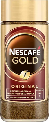 Obrázek produktu pro Nescafe Gold originální instantní káva Arabica pražená káva 200g