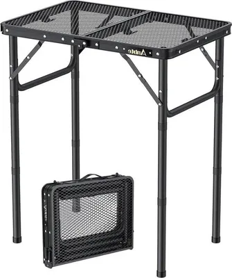 Produktbild von Famanu Klapptisch Höhenverstellbar - Leicht und Tragbar für Camping